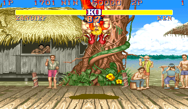 Zangief - Pilão Giratório (Street fighter) #1